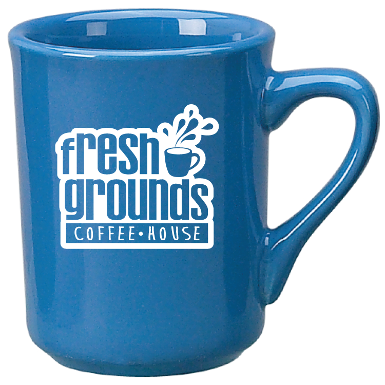 8 5 oz Ocean Blue Toledo Mug