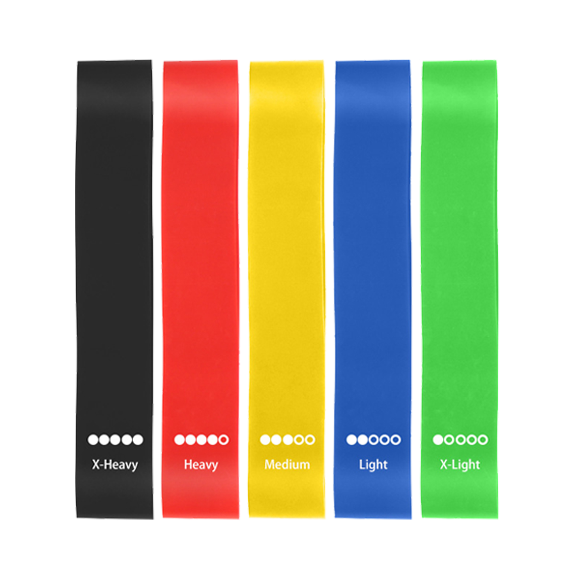 MOQ100 Resistance Bands 4