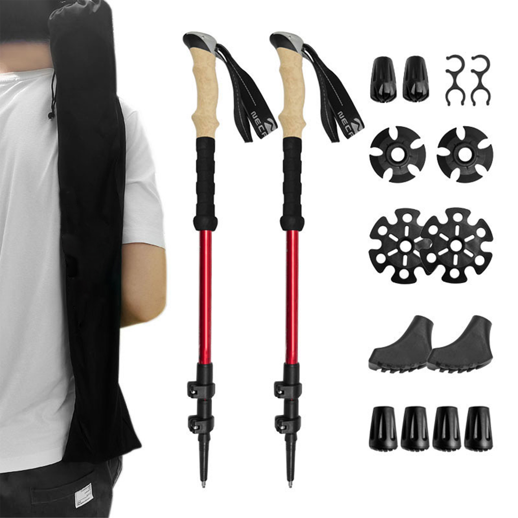 Super Strong Telescopic Hiking Pole 10