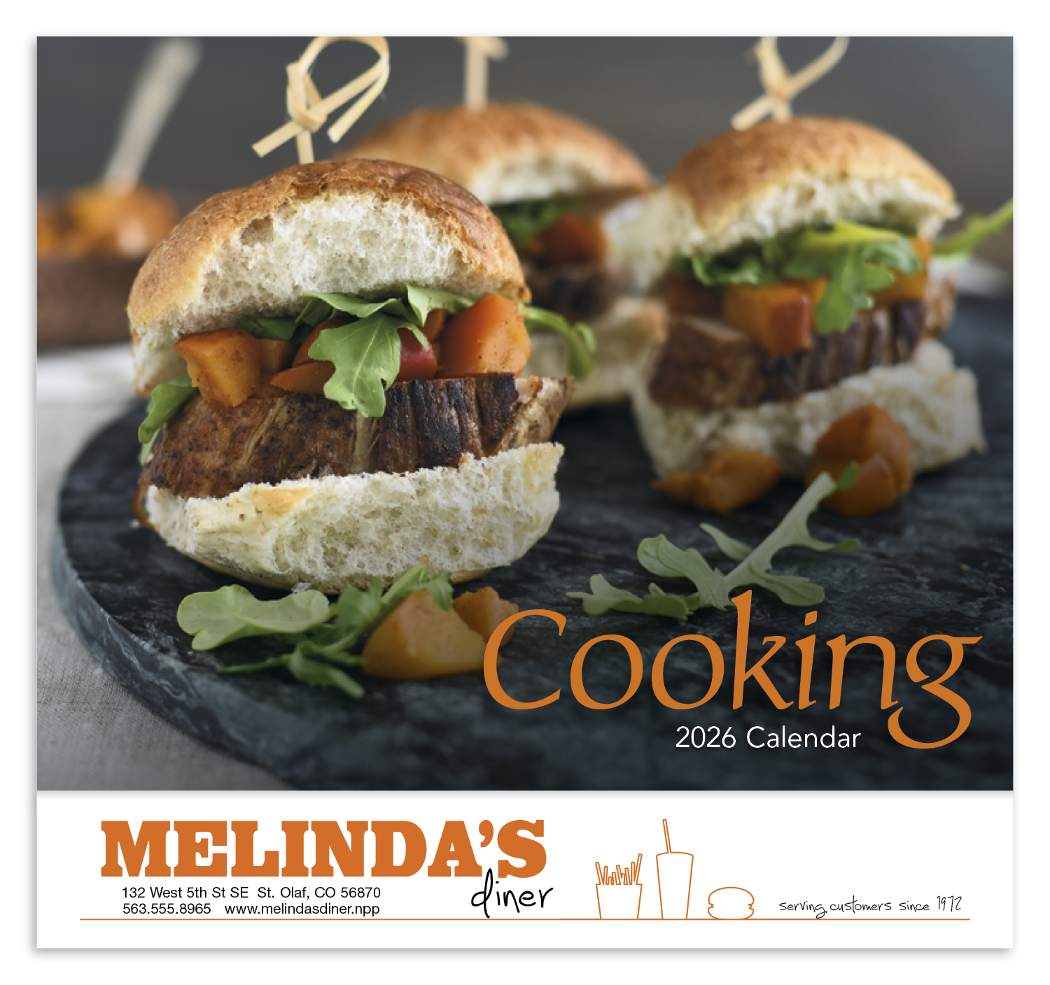 HotLine® Products Cooking Appointment Calendar - Stapled 58