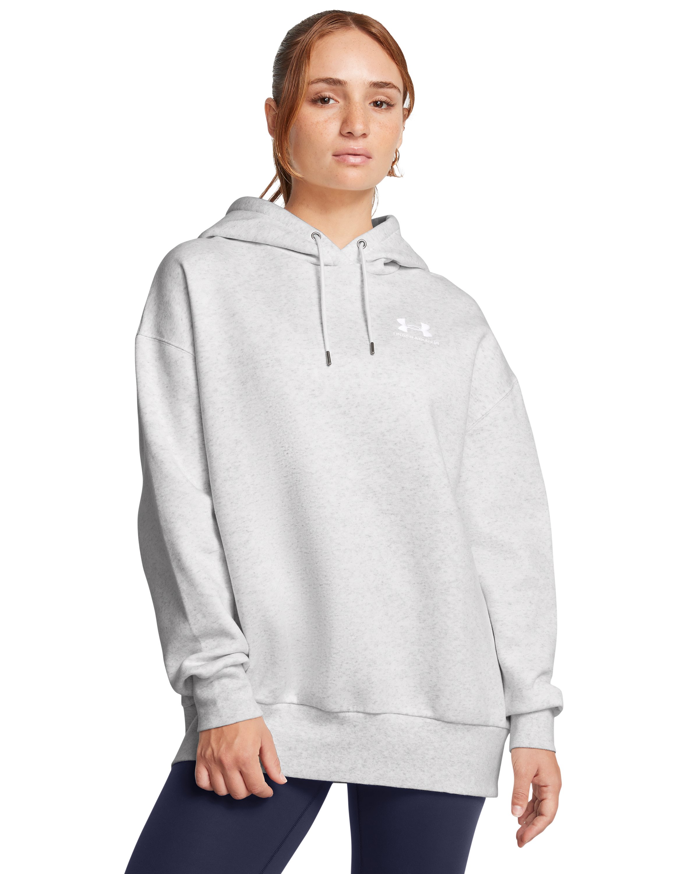 UA Icon Fleece Women's Oversized Hoodie 6