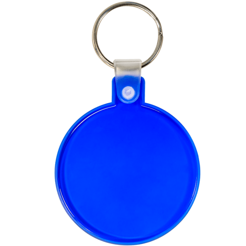 Circle Soft Plastic Keychains 9