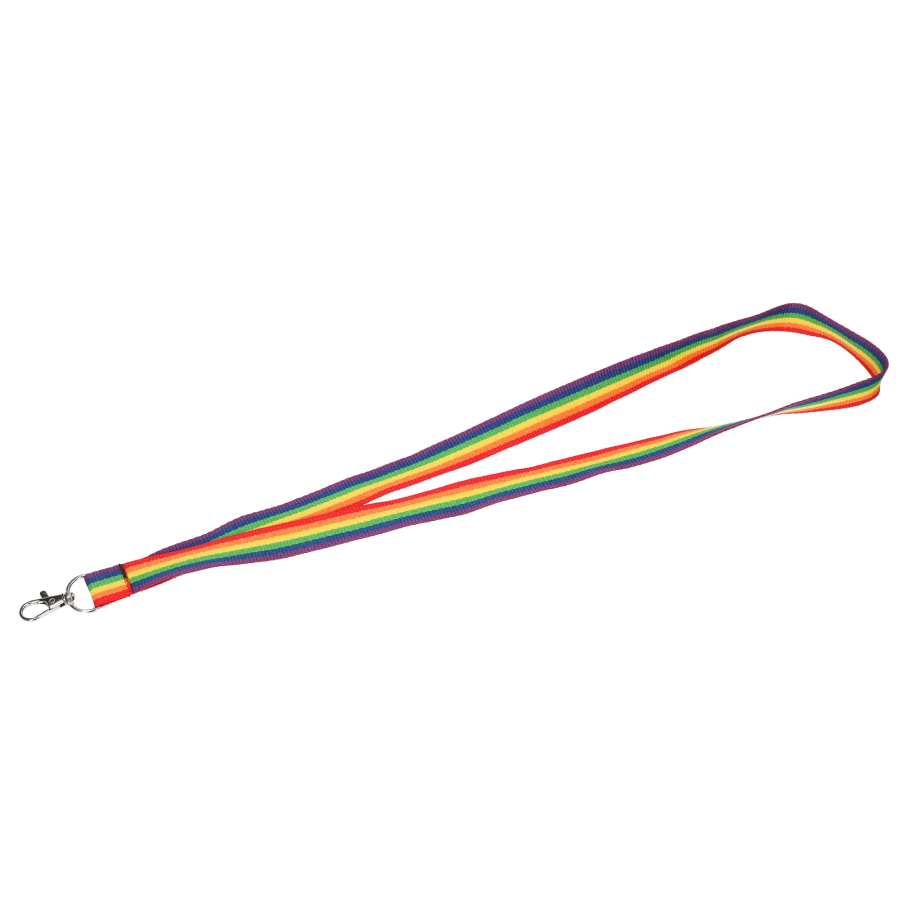 Recycled Polyester Rainbow Lanyard 5