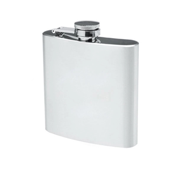 6 oz. Stainless Steel Hip Flasks 4