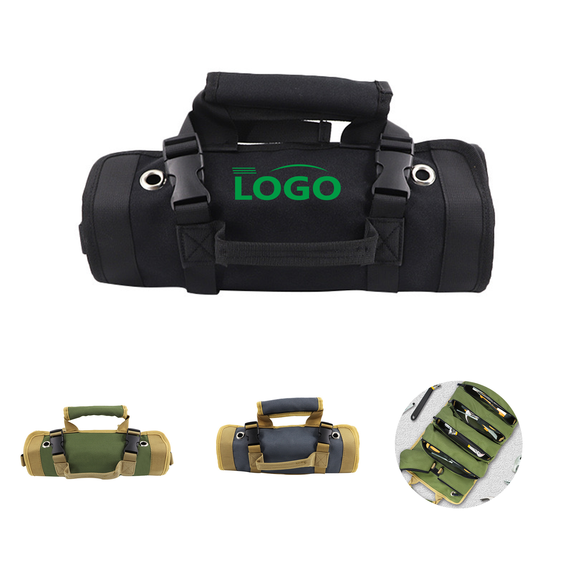 Thickened Oxford Cloth Hardware Tool Roll Bag 2