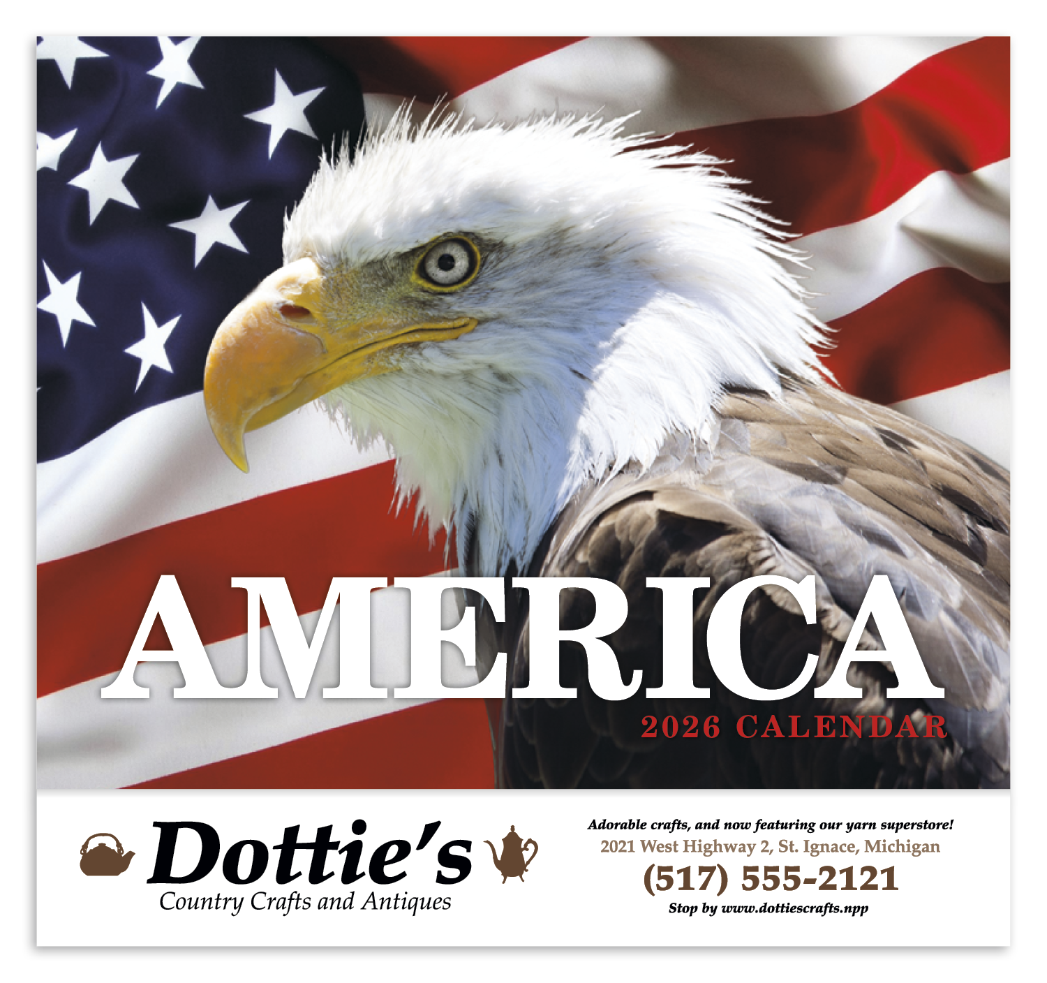 HotLine® Products America Appointment Calendar - Stapled 8