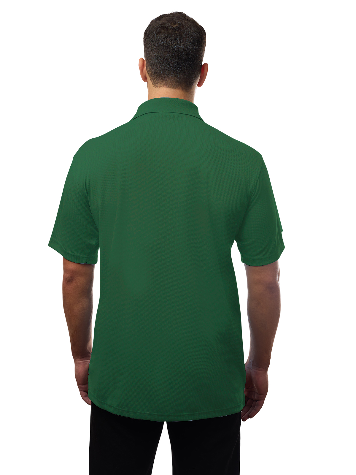 Blue Generation - Men's Pocketless Wicking Short Sleeve Polo 36