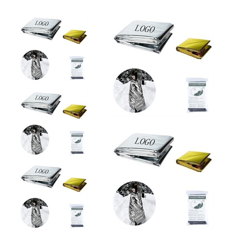 Emergency Polyester Film Insulation Blankets From The Cold