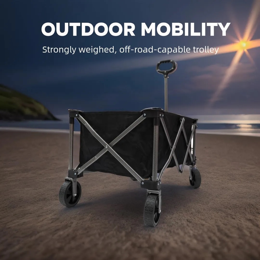 Height Adjustable & Foldable Outdoor Garden Utility Wagon 5