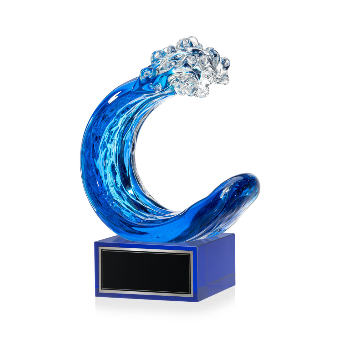Oceana Award on Hancock Base - Blue 1