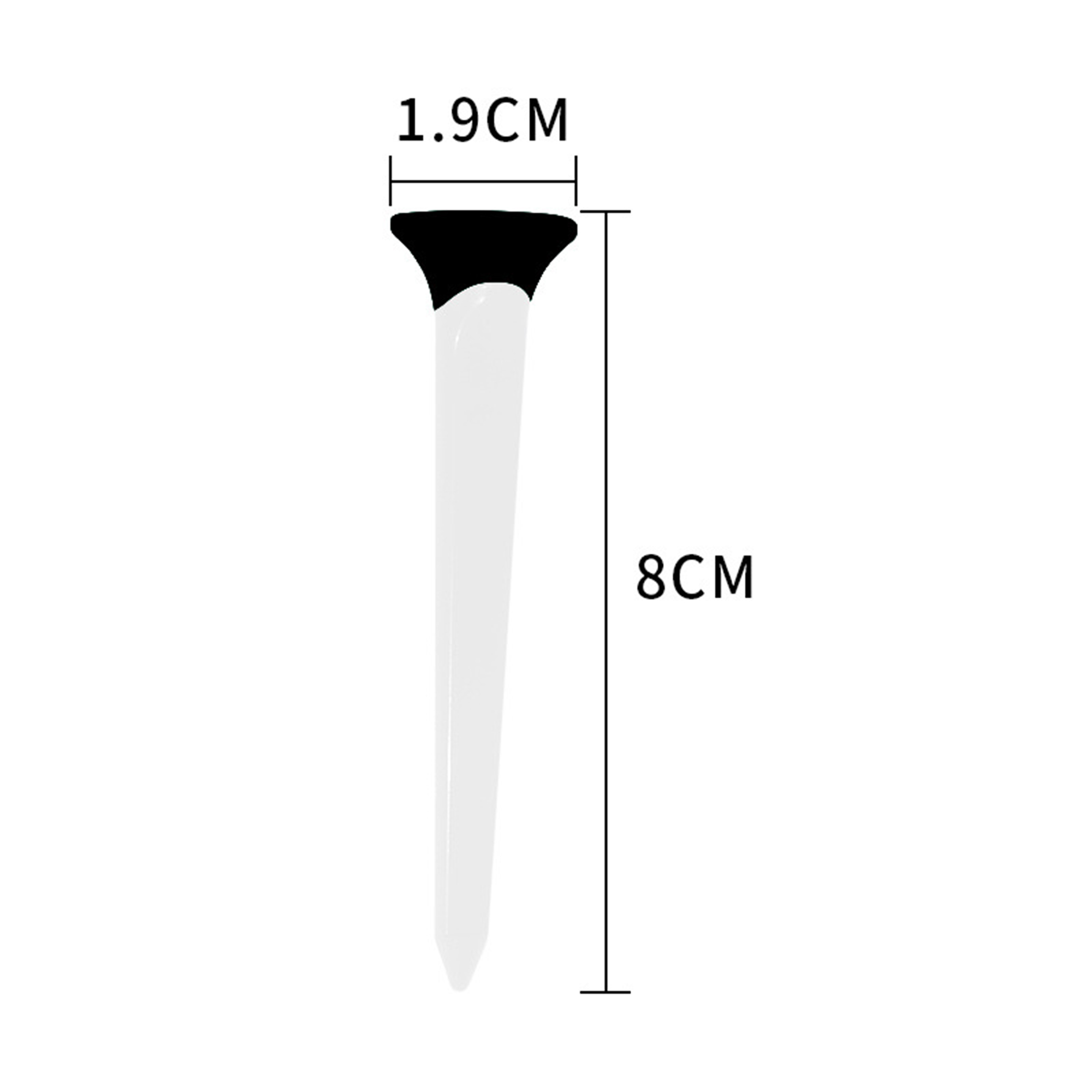 Tee Plastic Golf Tees 3-1/4" 3