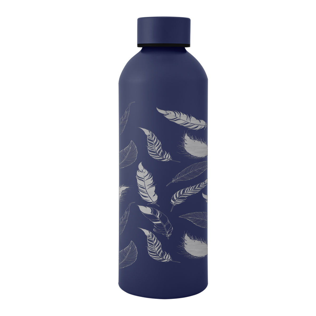 25 Oz. Full Laser Blaire Recycled Aluminum Bottle, custom water bottle with logo imprint 6