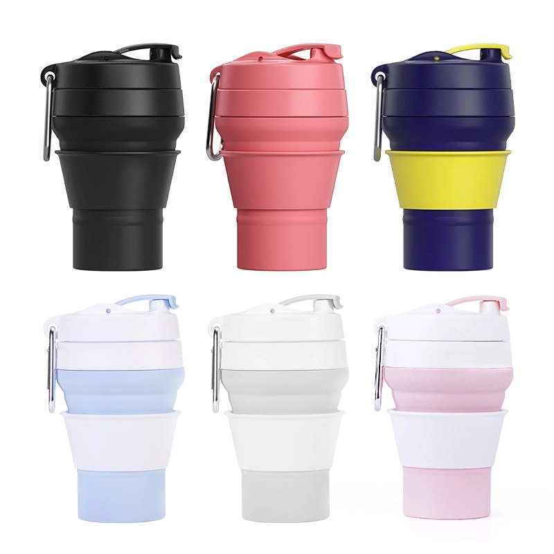 Silicone Foldable Travel Coffee Cup & Reusable To-Go Bottle 11