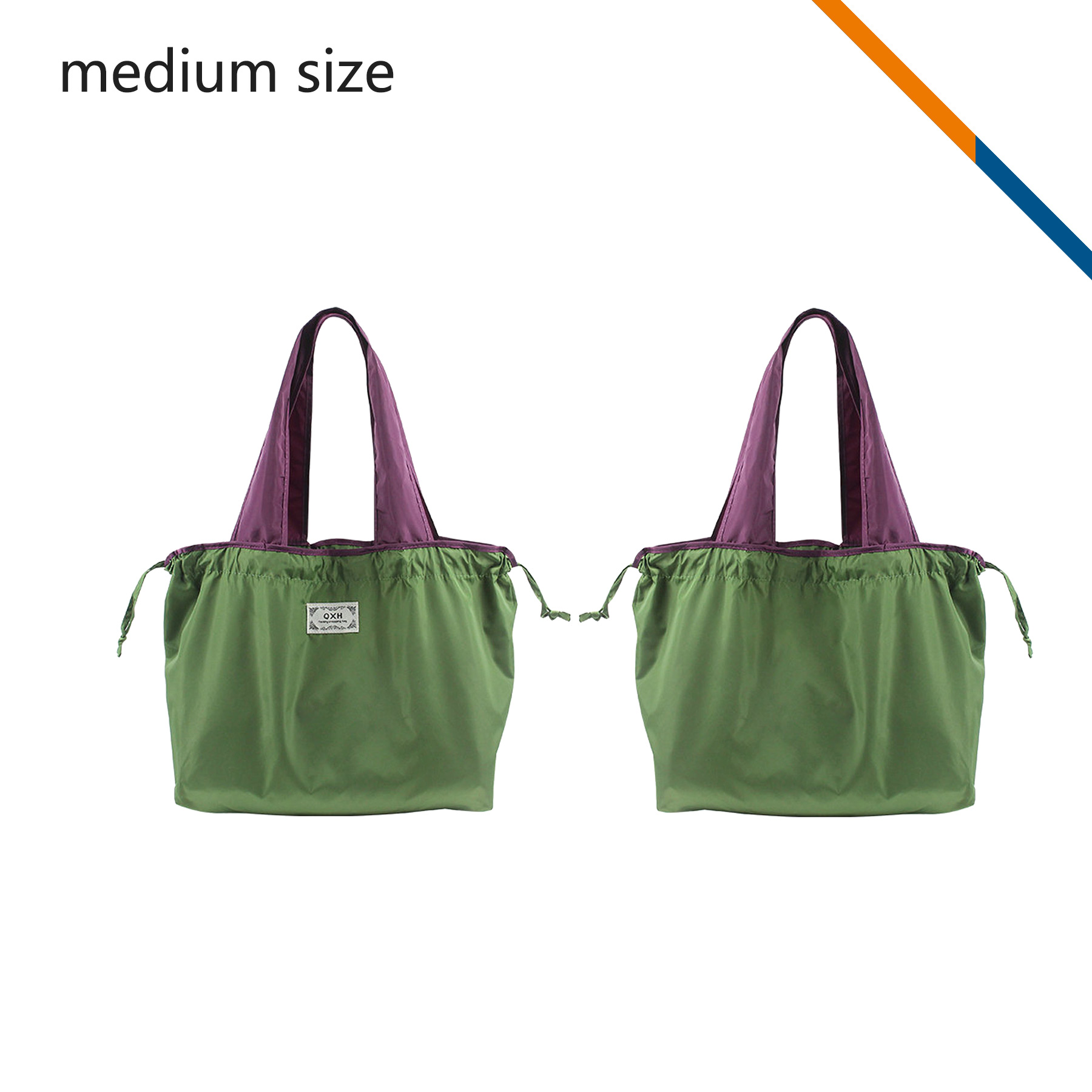 DrawNest Foldable Drawstring Tote Bag 2