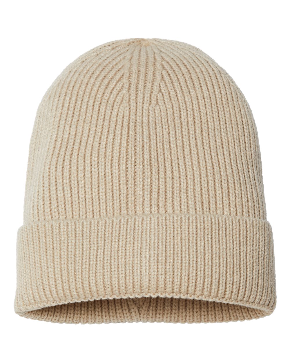 Sustainable Fine Rib Cuffed Beanie - ANDY 2