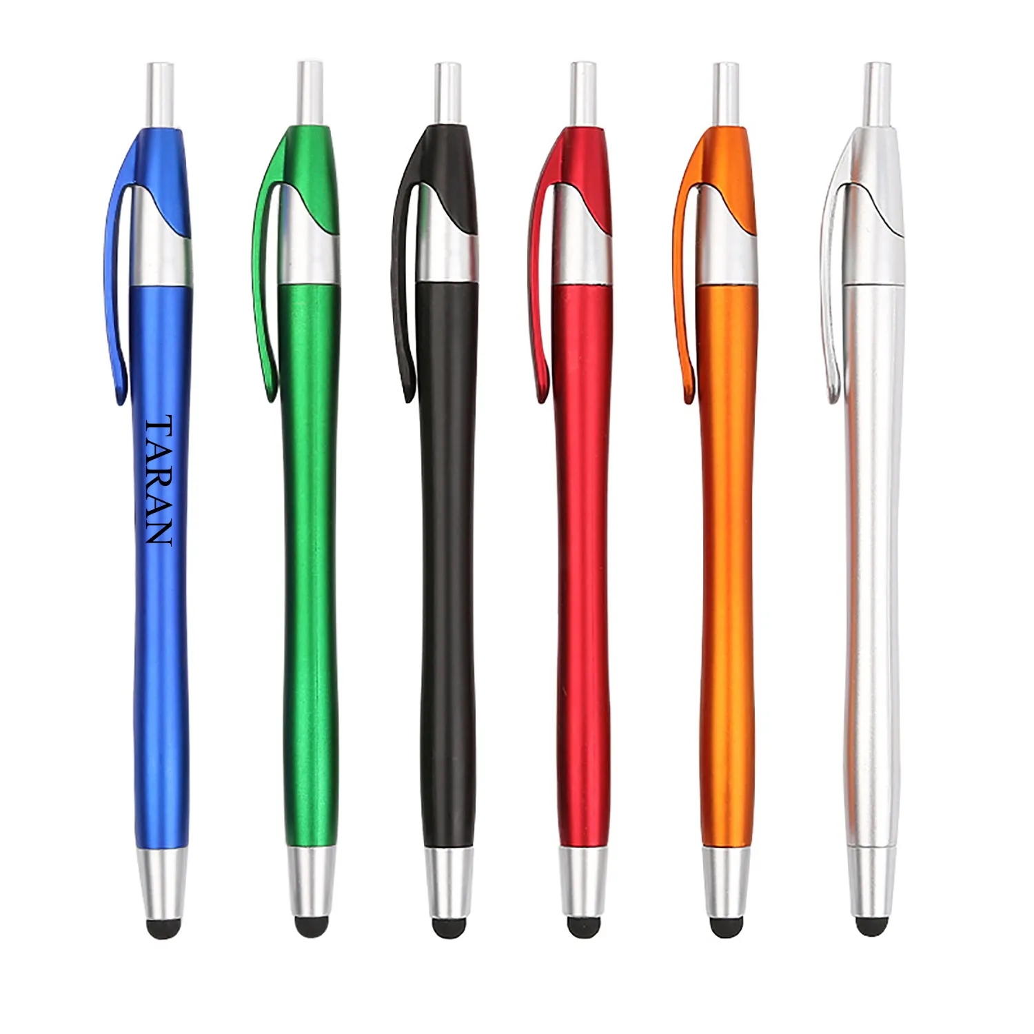 Custom 2-In-1 Stylus Pen Ballpoint Pen For Universal Touchscreen 2