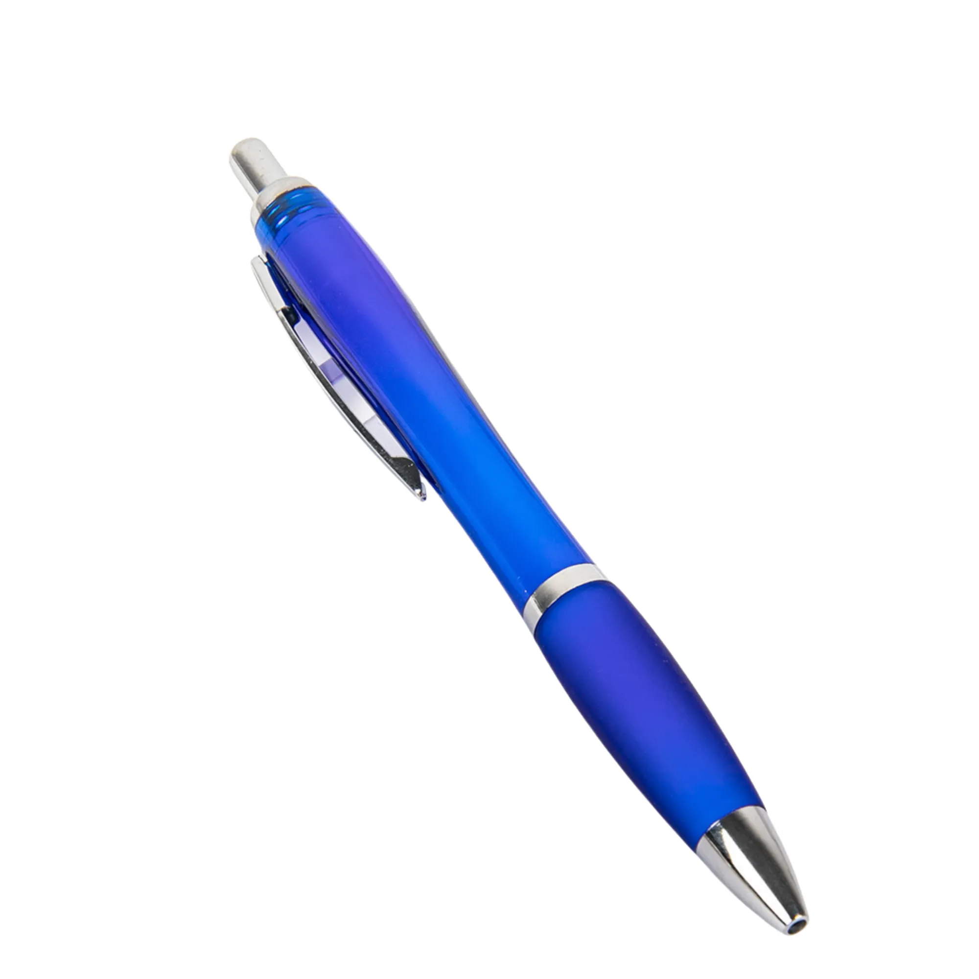 Press-Type Plastic Barrel Ballpoint Pen 4