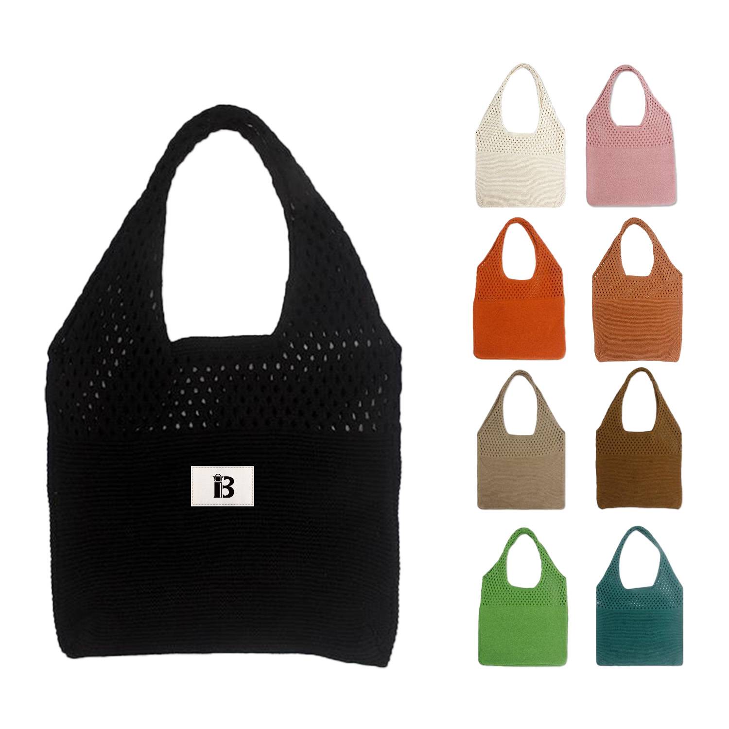 Hollow Knitted Shoulder Bags Women Handbag 2