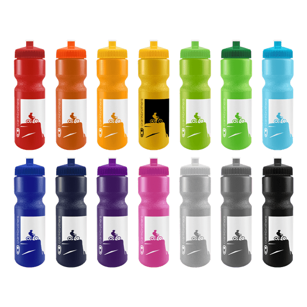 SPOKE-Tacular 28oz Bike Bottle - Colors w/Push-Pull Lid 61