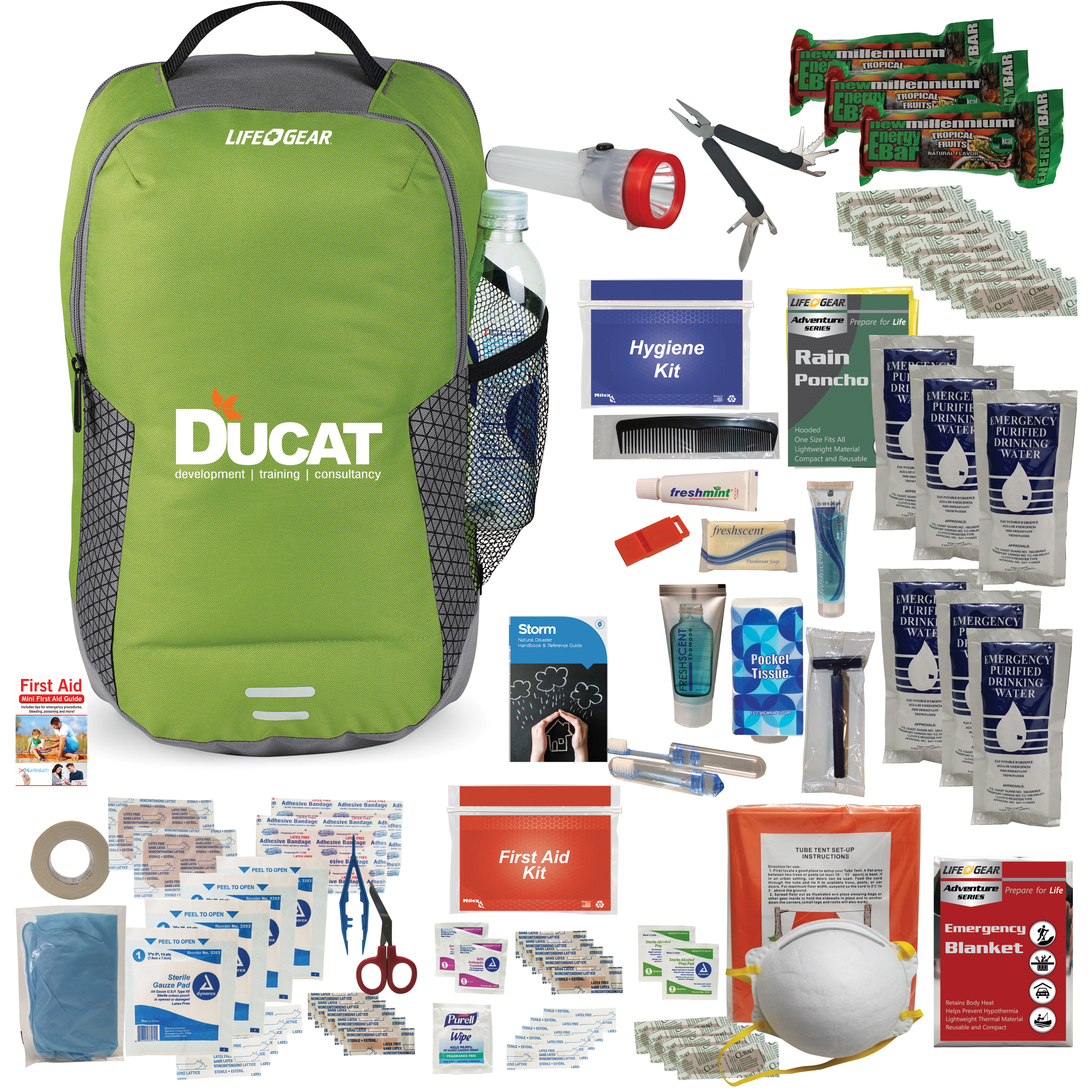 Life Gear Survival Disaster & First Aid Backpack 2.0 2