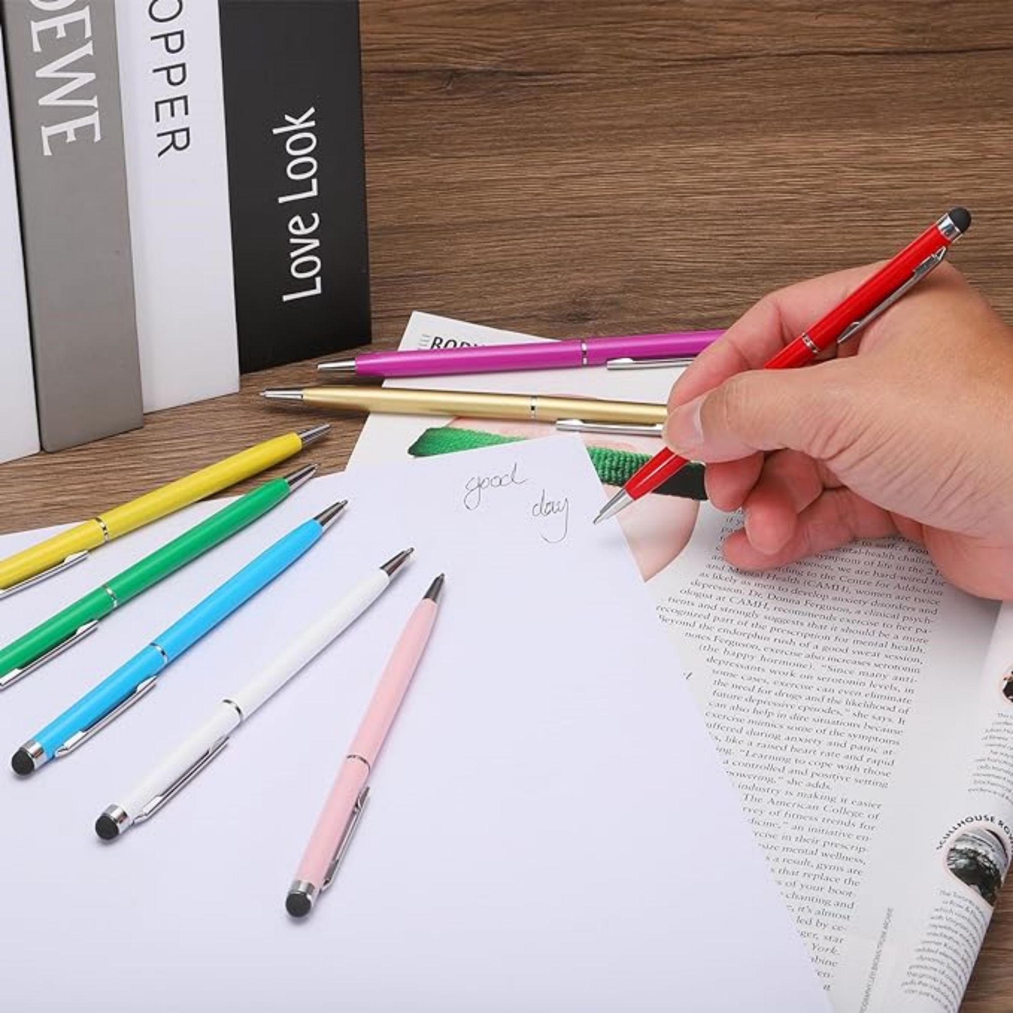 2-in-1 Capacitive Touch Pen 5