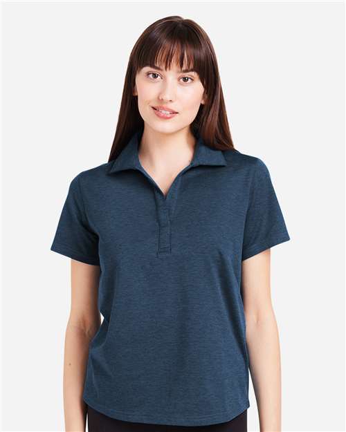 Women's Fairway Marbled Jersey Polo - PDP7058 19