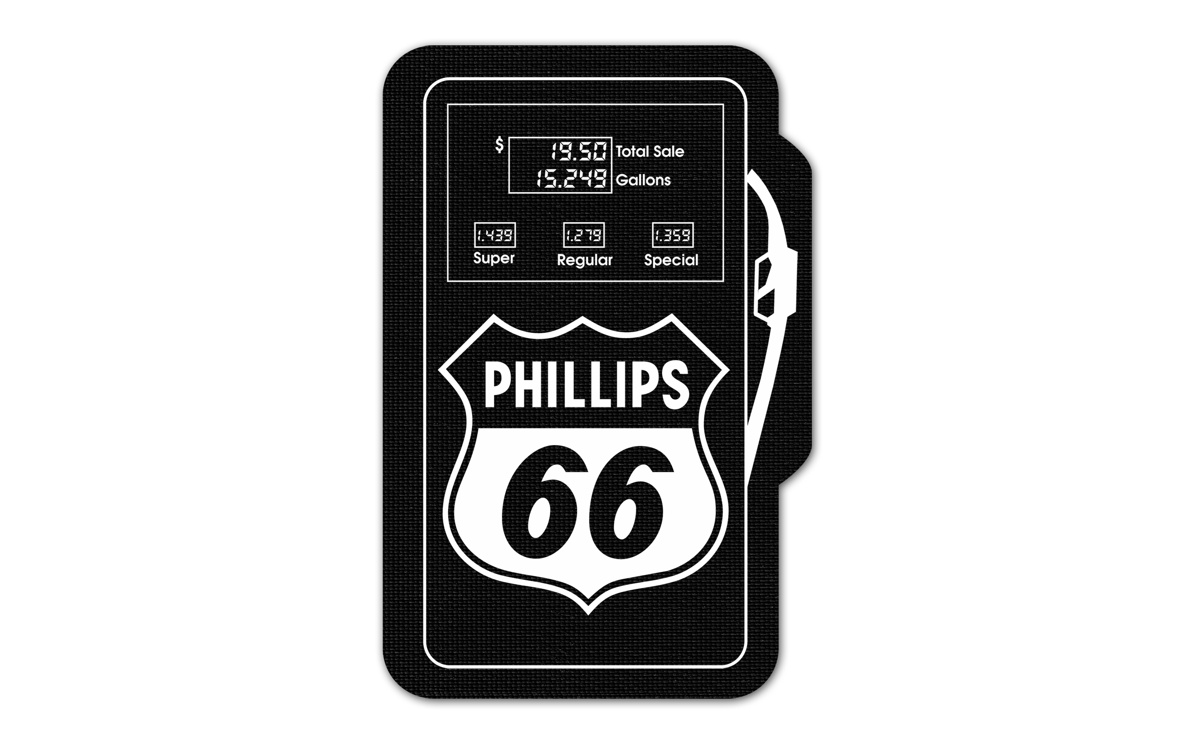 Gas Pump Vinyl Jar Opener 68