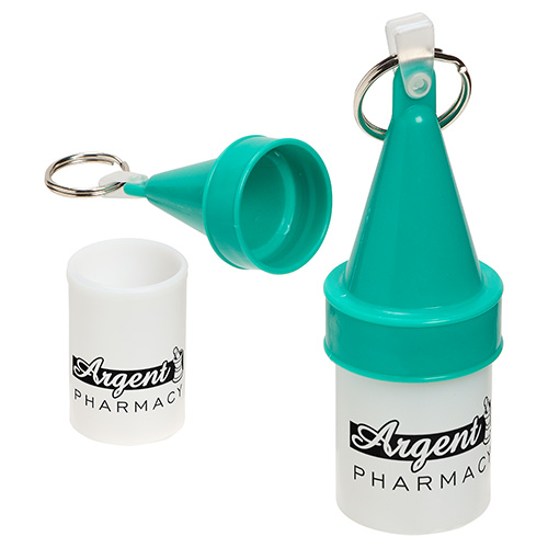 Floating Buoy Waterproof Container with Key Ring 23
