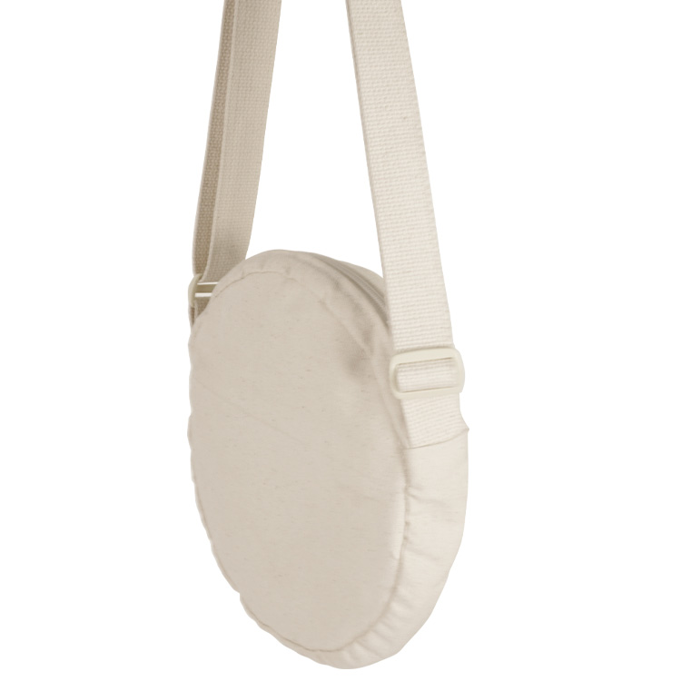 Rhythm Round Cotton Crossbody Bag - Made in the USA 7