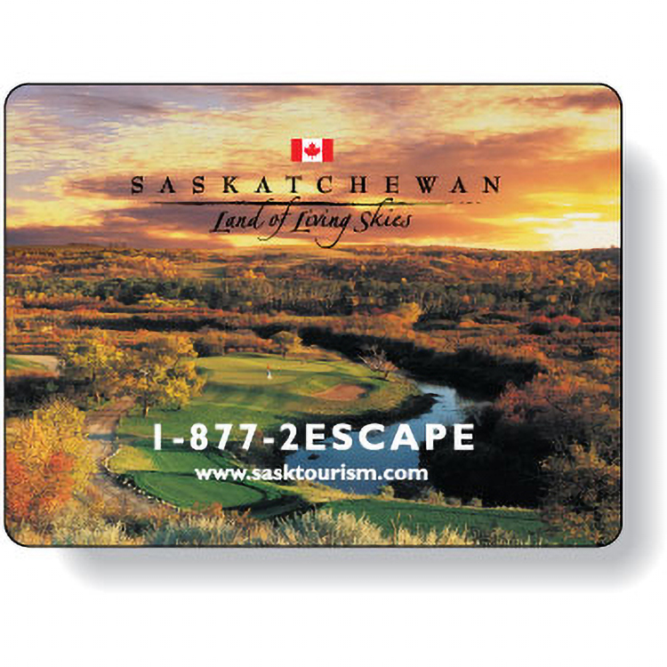 White Gloss 4 Colour Process Paper Roll Label Stock Rectangle (2"x2.75")