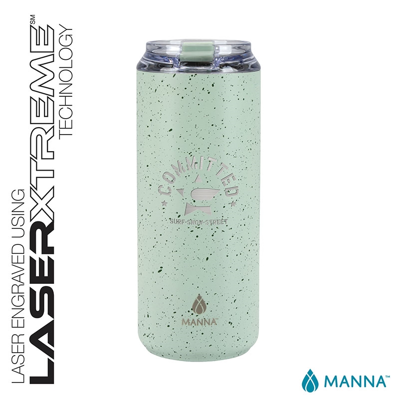 Manna™ Tall Boy 18 oz. Double Wall Stainless Steel Tumbler w/ Speckled Finish 36