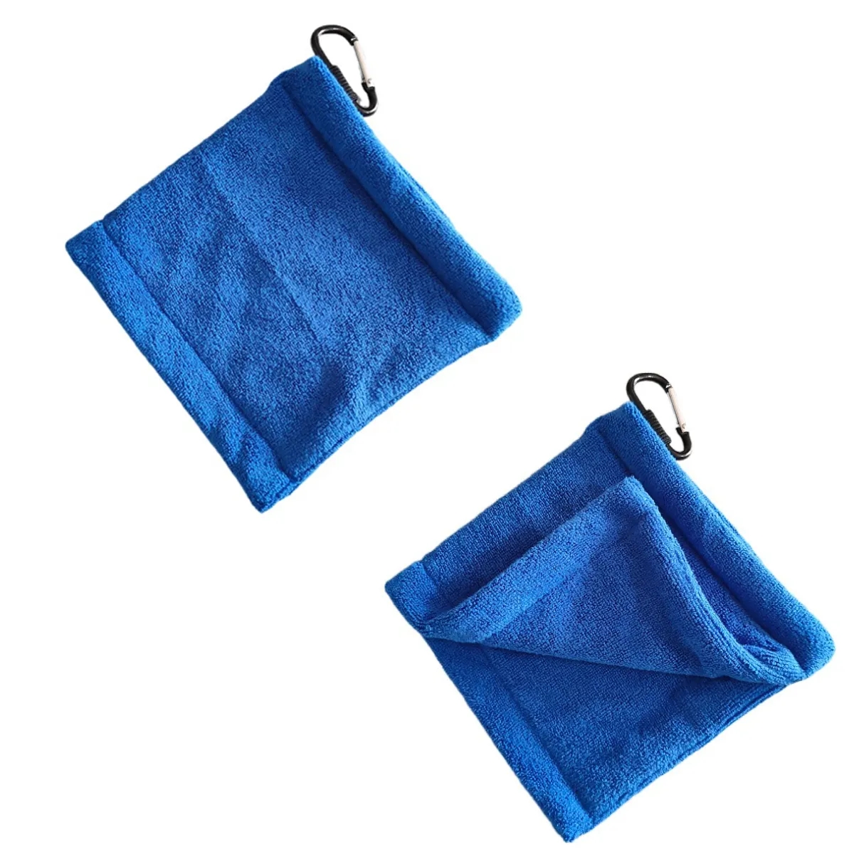 Golf Ball Towel With Clip Portable Cleaner Accessories 4