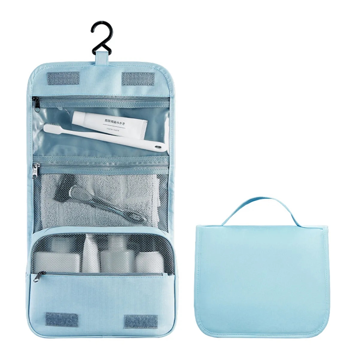 Multiplication Hanging Folding Travel Toiletry Cosmetic Bag 8