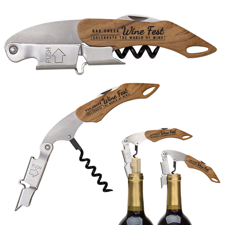 Double Hinged Wine Key Corkscrew 3
