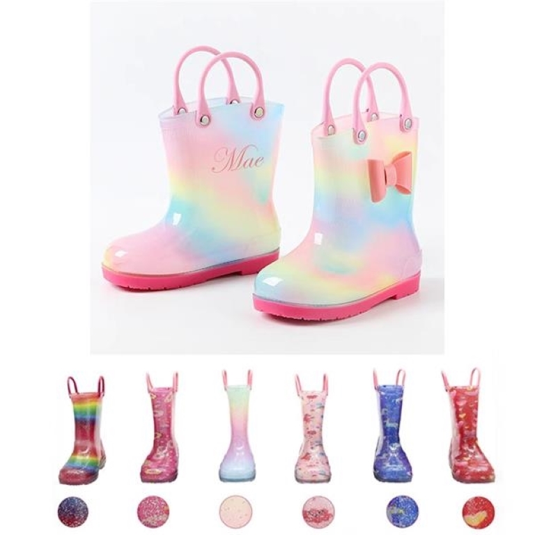 Toddler-Kids Waterproof Rain Boots 2