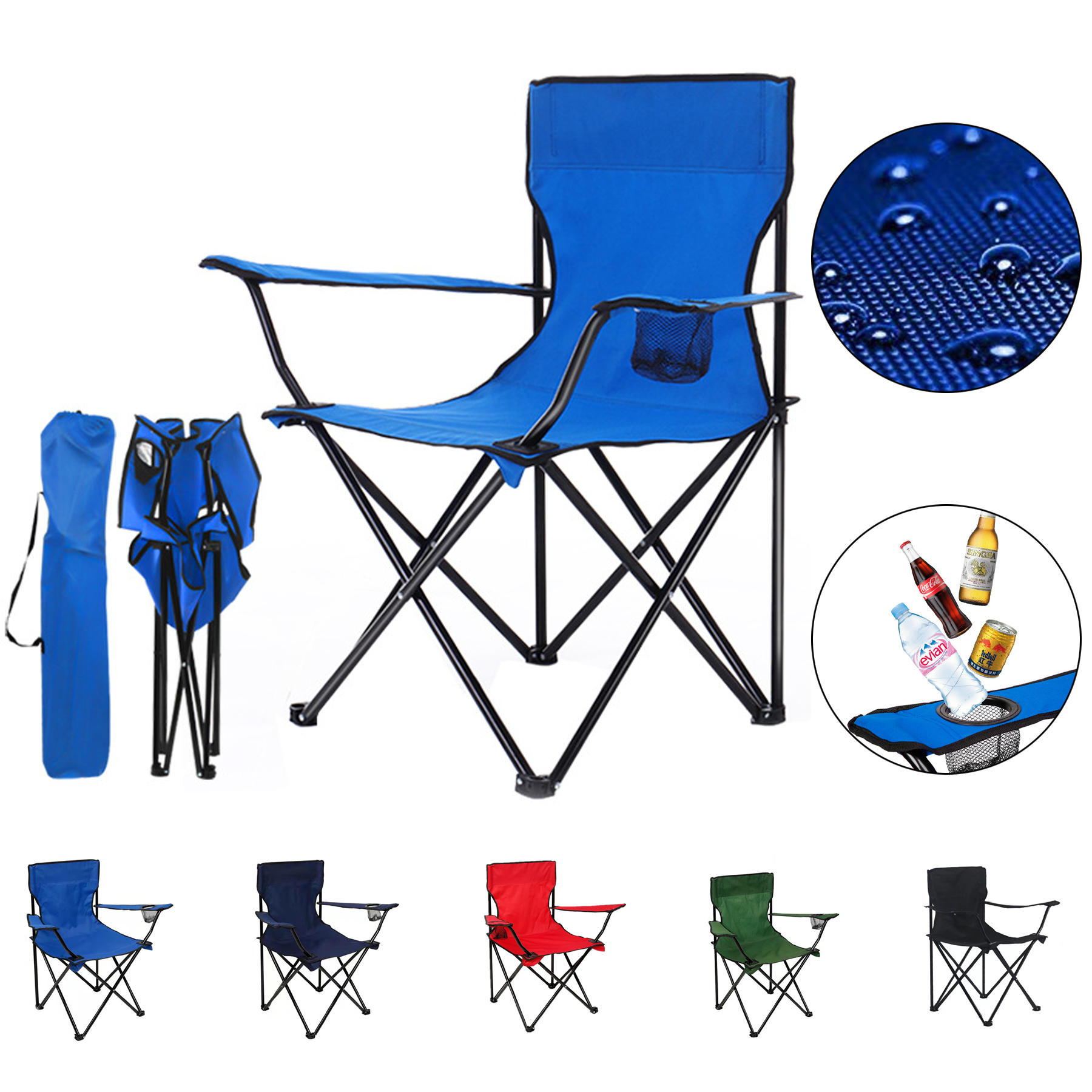 Folding Outdoor Beach Camp Chair 1