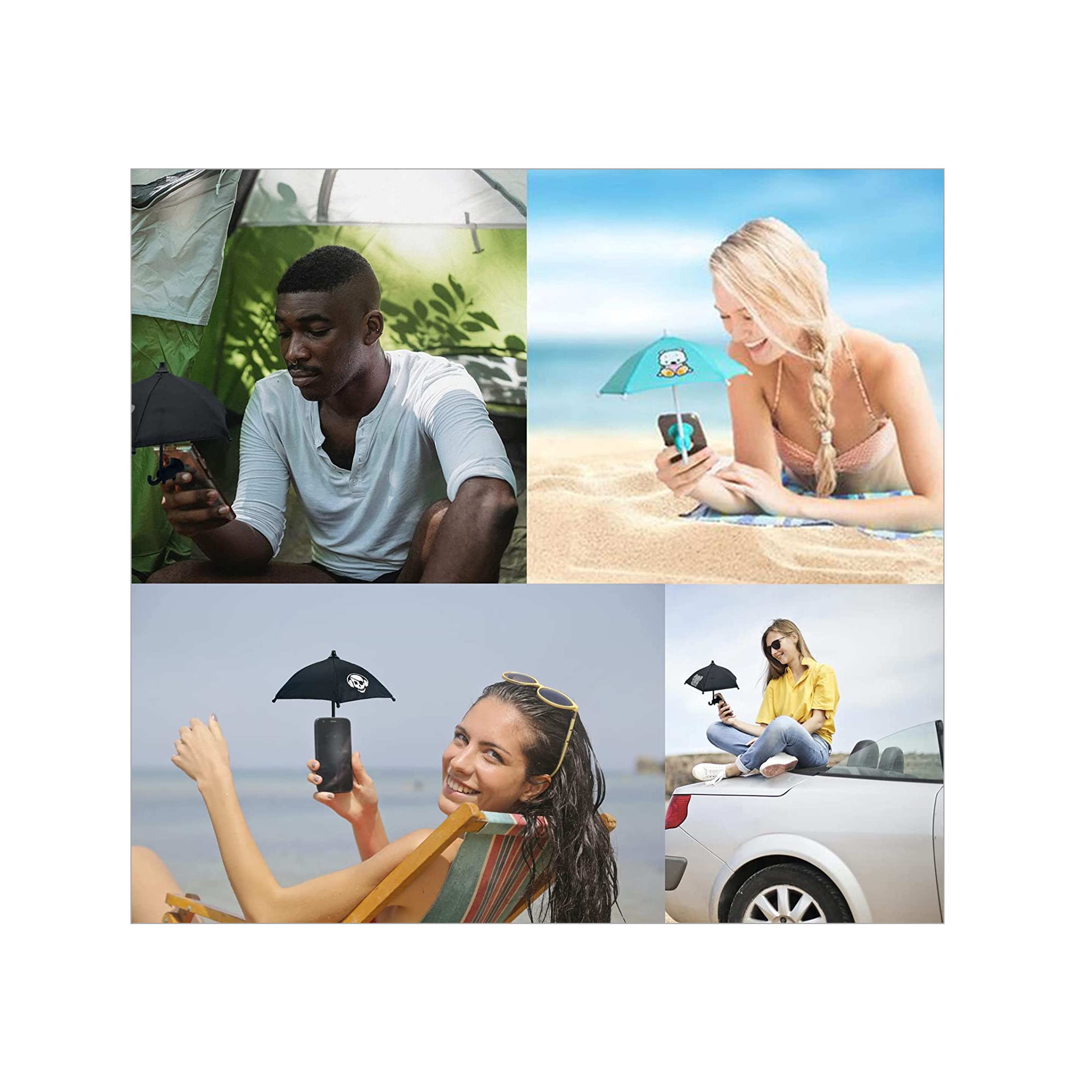 Phone Umbrella for Sun (direct import) 2