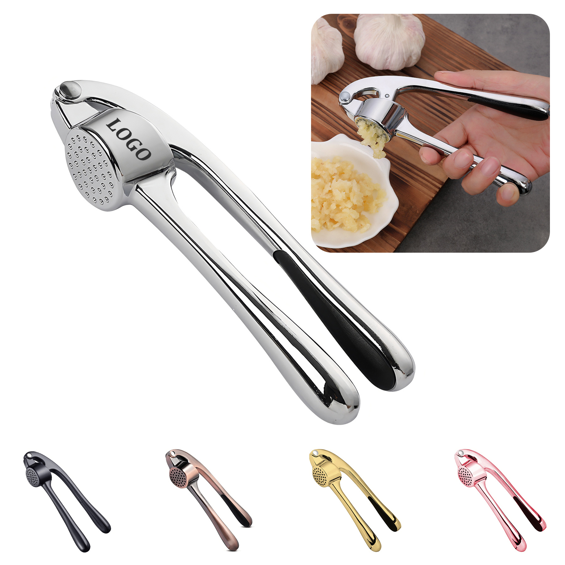 Kitchen Premium Garlic Press 3