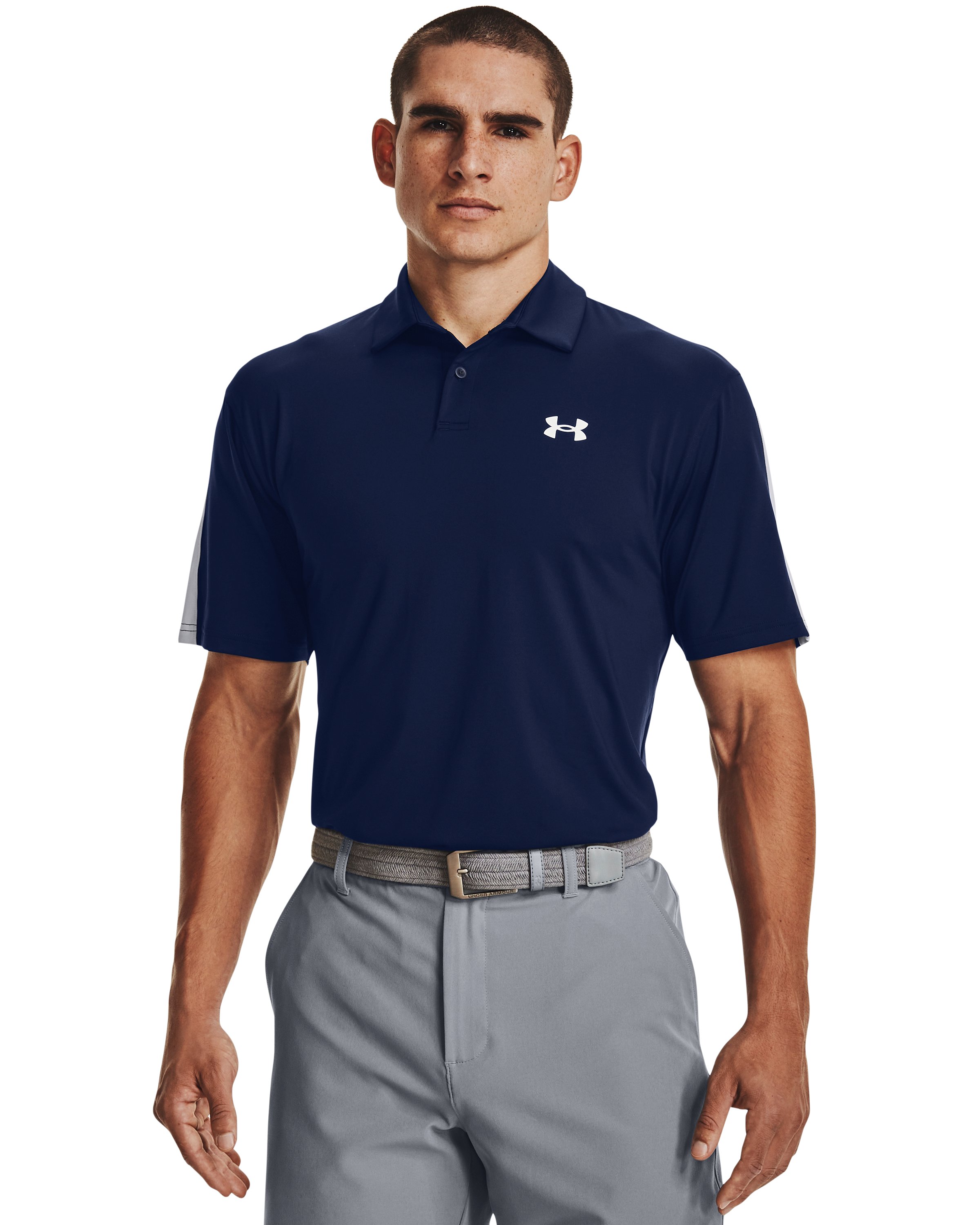 UA Tee To Green Blocked Men's Polo 4