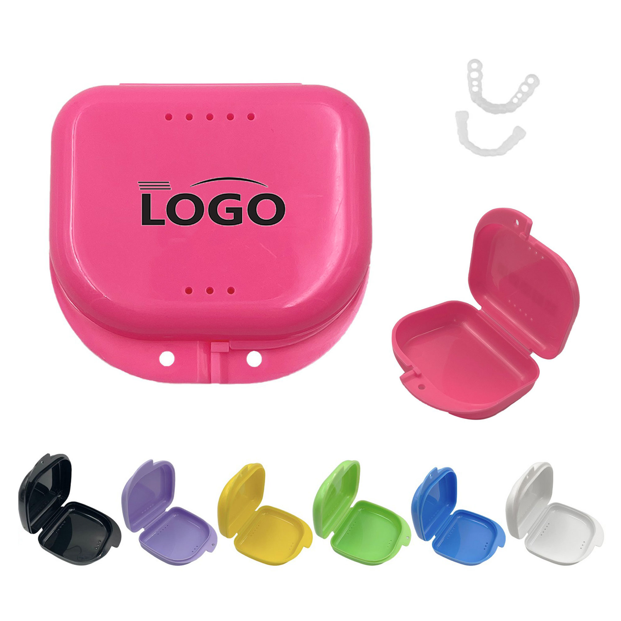 Mouth Guard Retainer Case With Vent Holes 2