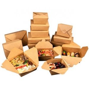 30Oz Disposable Kraft Take-Out Box 4