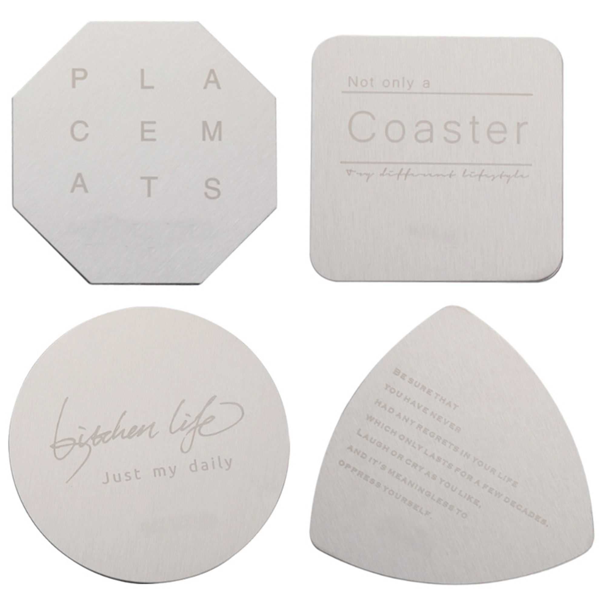 Modern Stainless Steel Coaster 3