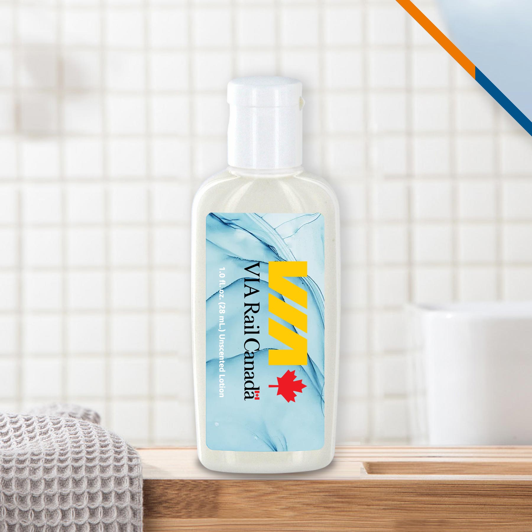 PureVive Clear Oval Bottle Lotion - 1 OZ. 1