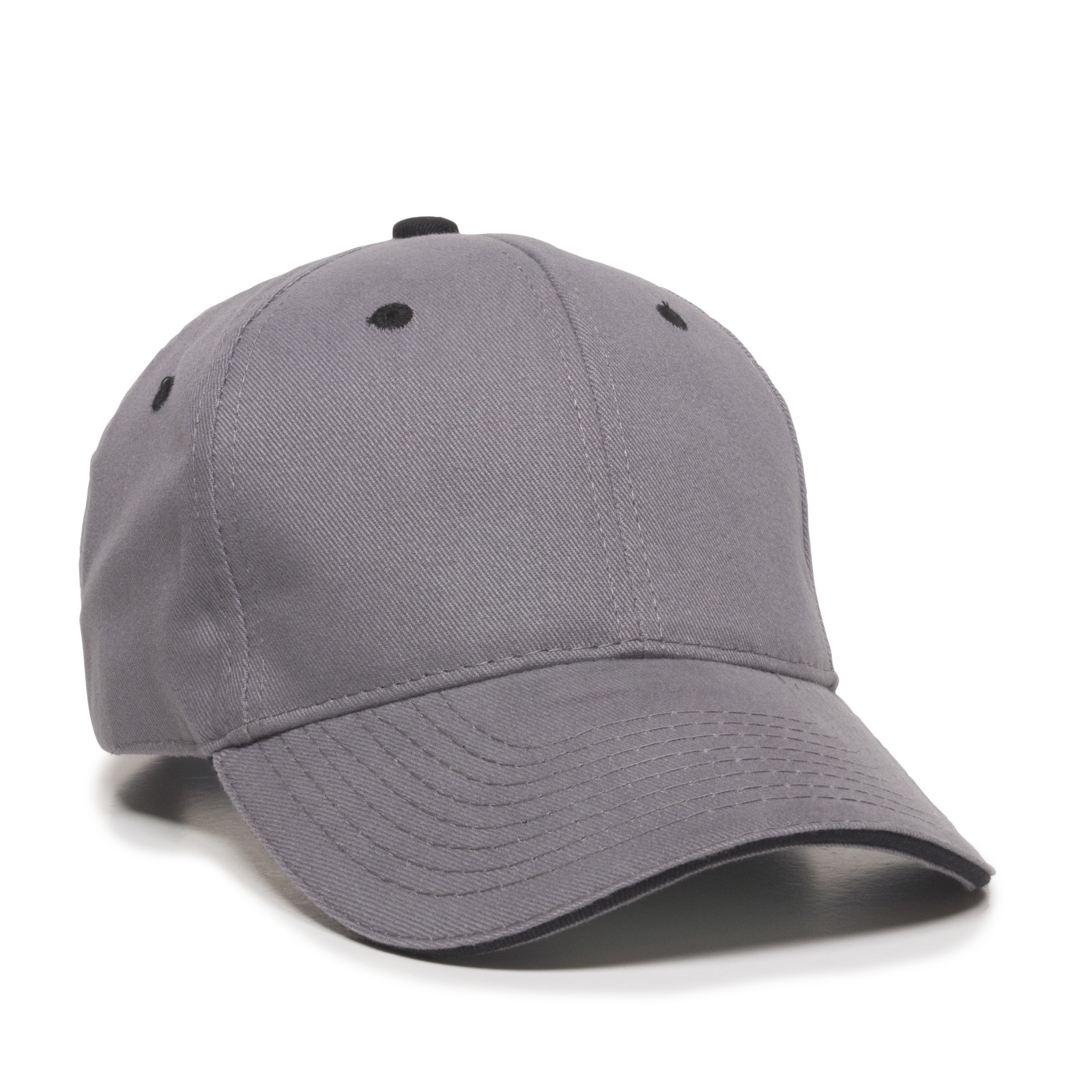 Brushed Twill w/Sandwich Visor 6