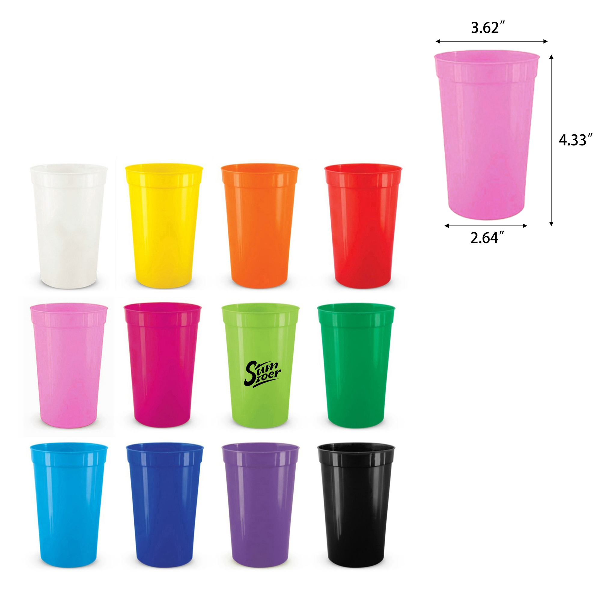 16oz Arena Cup MOQ 50 2