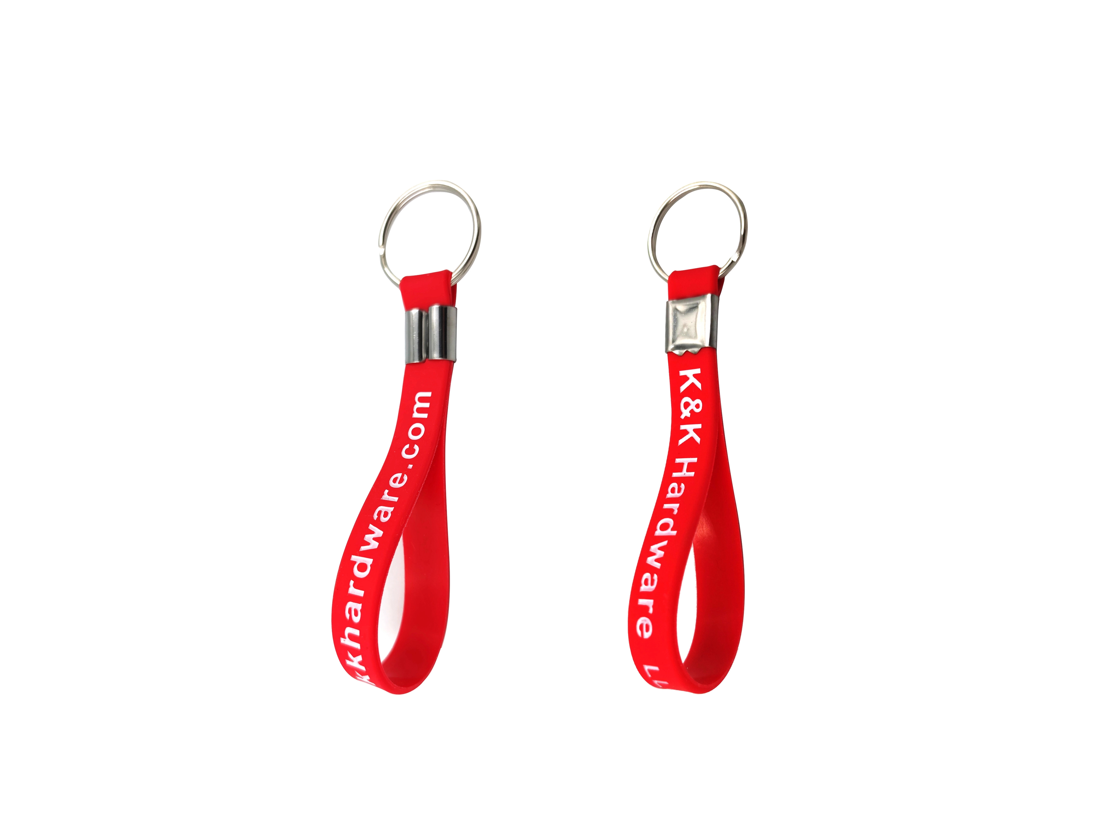 Silicone Wrist Band Keychain 1