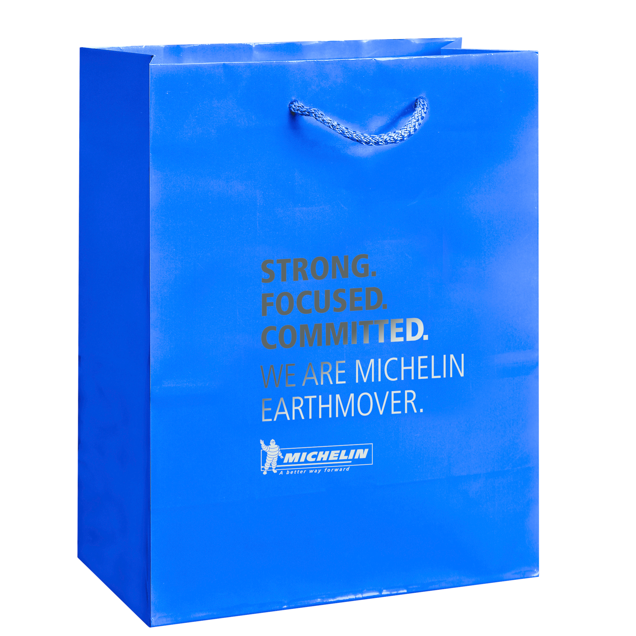 Gloss Laminated Euro Tote Bags - Foil Stamped 11