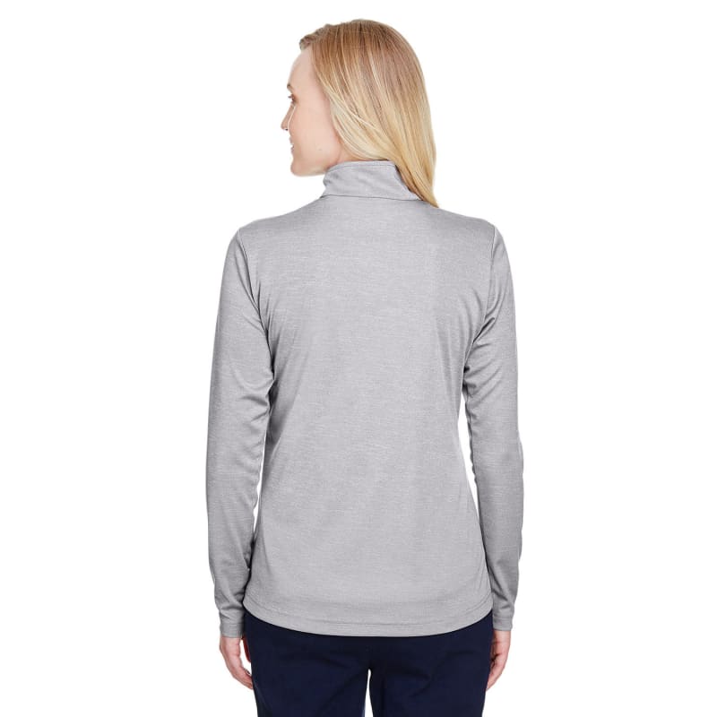 Team 365 Ladies' Zone Sonic Heather Performance Quarter-Zip 36