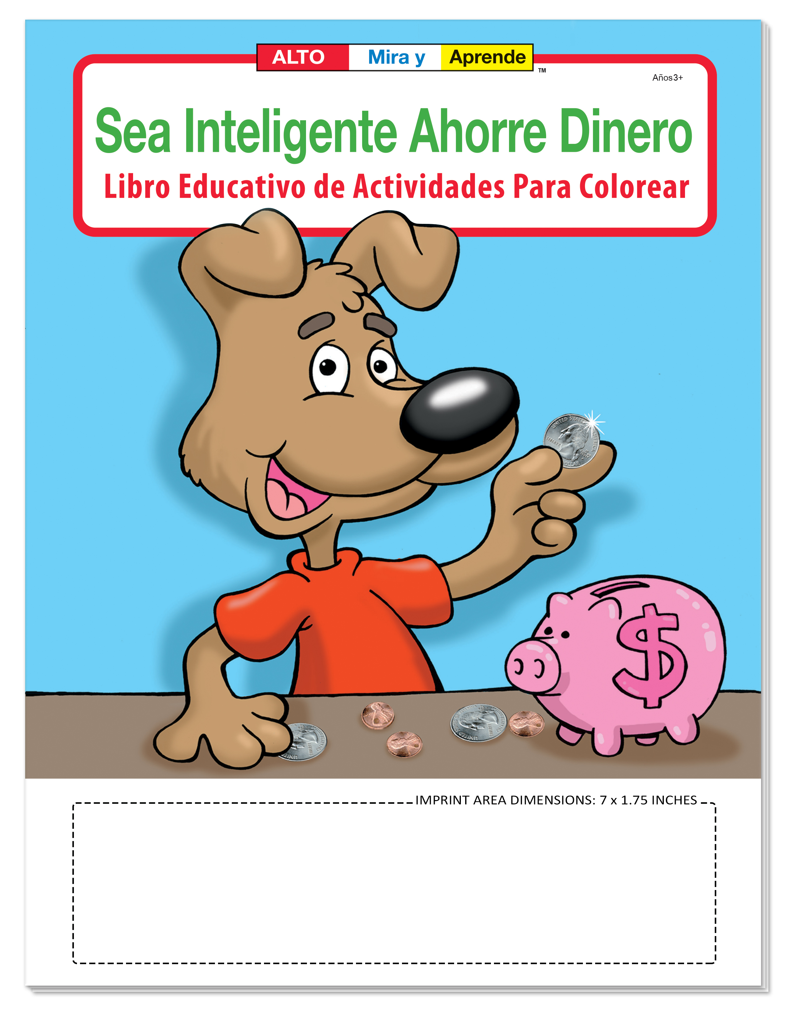 Good Value™ Coloring Book: Be Smart, Save Money (Spanish) 1