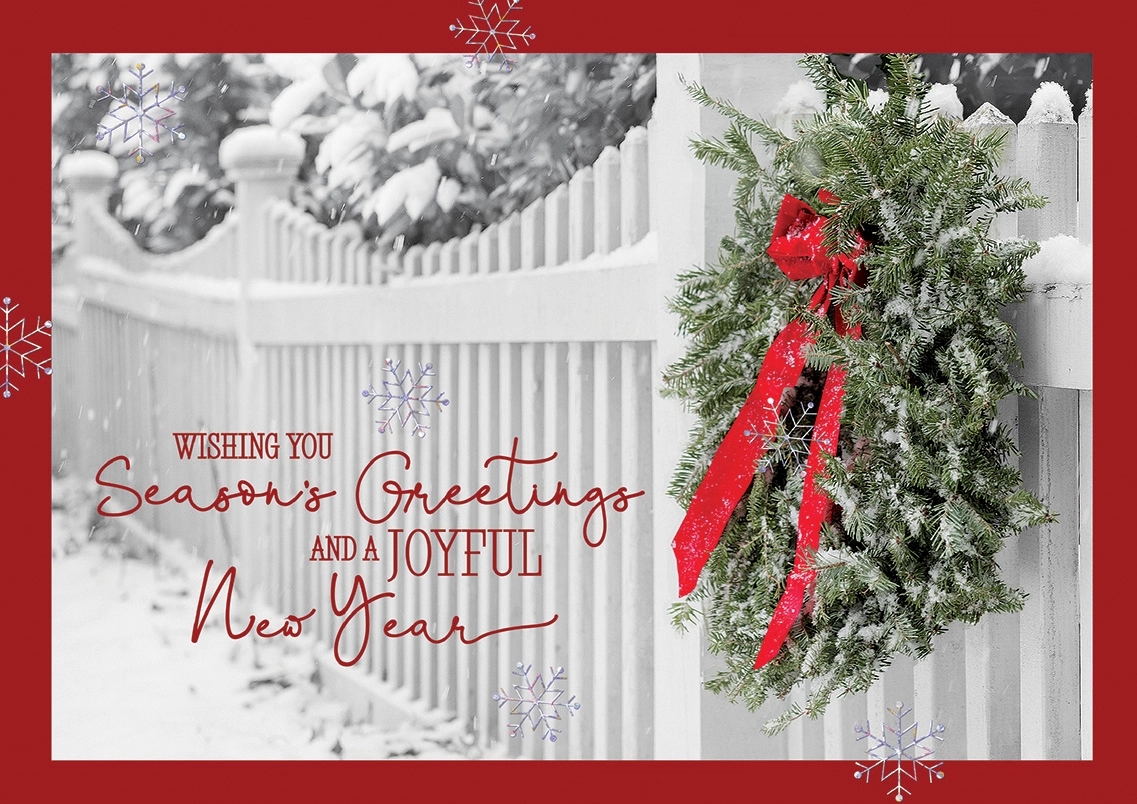 Garden Gate Holiday Cards 2